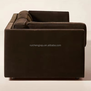 <span class=keywords><strong>Divano</strong></span> Componibile Moderno di Lusso in Velluto a 3 Pezzi, Personalizzabile, per Soggiorno - Product Image 4