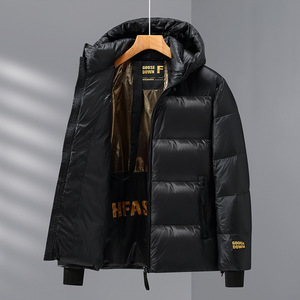 Parka d'hiver imperméable pour homme, longue, à capuche, épaisse, chaude, coupe-vent, pour la randonnée, le camping, veste d'extérieur matelassée - Product Image 4