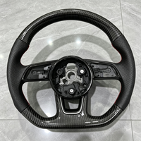 Volant de voiture de haute qualité adapté aux Audi R8 B8 RS RS3 RS4 RS5 S3 S4 S5 8Y B9 A3 A4 A5, volant en fibre de carbone