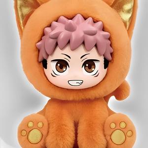 EAKI <span class=keywords><strong>Jujutsu</strong></span> <span class=keywords><strong>Kaisen</strong></span> Gato Sentado Peluche Caja Sorpresa Colgante para Bolso Regalo - Product Image 4