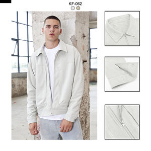 Alta qualità Casual in camoscio di lusso con Shacket personalizzato <span class=keywords><strong>giacca</strong></span> con Zip per abbigliamento maschile - Product Image 4