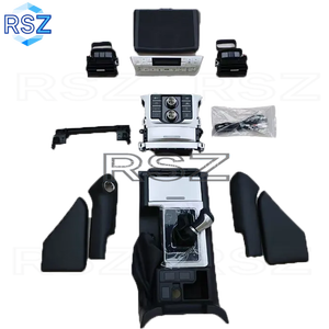Kit de Carrocería RAYSEZE para <span class=keywords><strong>Toyota</strong></span> <span class=keywords><strong>Land</strong></span> <span class=keywords><strong>Cruiser</strong></span> <span class=keywords><strong>Prado</strong></span> J150 2010-2017, Kit de Consola <span class=keywords><strong>Interior</strong></span>, Actualización 2018-<span class=keywords><strong>2021</strong></span> LC150, Tablero de Instrumentos Antiguo a Nuevo - Product Image 2