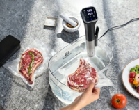Cuisinière lente automatique intelligente de 32 L, électrique avec contrôle Wi-Fi et application, contrôle précis de la température pour la cuisine à domicile