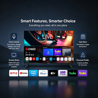 Téléviseur intelligent LED LCD HDTV Android 12 4K CHIGO 55 pouces avec le dernier système d'exploitation Android à vendre