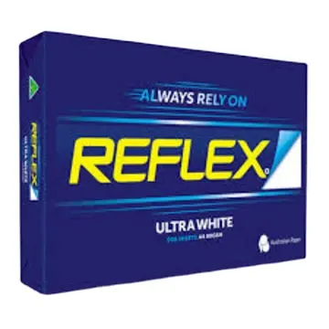 Fast Shipping World wide Reflex A4 A3 copy paper 70gsm 75gsm 80gsm size 500sheets per ream 5ream per box packing