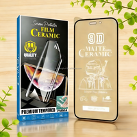 Protection d'écran en verre céramique mat de qualité supérieure pour TCL 20 5G 40 SE 30 SE 40 NXTPAPER 20XE, film de protection à couverture complète