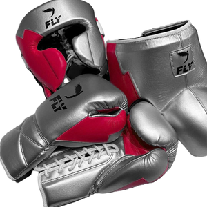 Ensemble de sparring MMA en cuir de vachette de haute qualité 2026 pour l'entraînement, fermeture à lacets, séchage rapide, évacuation de l'humidité - Product Image 1