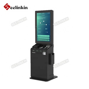 Máy Thanh Toán Đặt Hàng Thức Ăn Nhanh Thiết Bị Đầu Cuối Pos Android Hệ Thống Màn Hình Cảm Ứng 32 Inch <span class=keywords><strong>Kiosk</strong></span> Tự Phục Vụ Nhà Hàng - Product Image 3