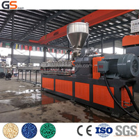 Machine de granulateur de recyclage de bouteilles en plastique de déchets de refroidissement par eau à vendre