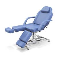Katia-B20 Table de Soin Esthétique et Spa Pliable Réglable Hydraulique, Chaise de Salon Portable pour Massage Cosmétique et Soins du Visage, Idéale pour Thérapie et Extension de Cils
