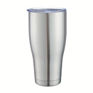 Gobelet isotherme durable de 40 oz en acier inoxydable, forme cintrée, vente en gros transfrontalière, mug de voyage - Product Image 2