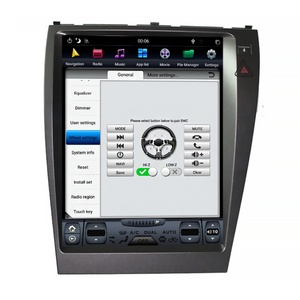 NAVIHUA 12.1 Tesla Style Vertical Screen GPS Navigation Car Radio for Lexus ES240 ES350 Android 9.0 Car DVD Player 2006 2012 PX6 - Product Image 2