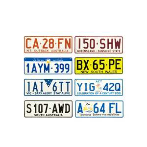 Matrícula placas de aluminio en blanco para el mundo - Product Image 4