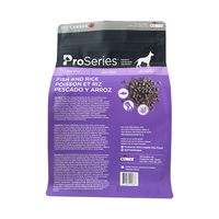 Sacs d'emballage personnalisés pour aliments pour animaux de compagnie, imprimés en héliogravure, 2,72 kg, recyclables, à fond plat, avec valve et fermeture éclair, pour chiens/chats