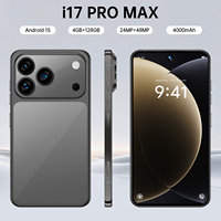 Teléfono Móvil Mini 4G 5G en Oferta, I17 Mini de 5 Pulgadas, 4000 mAh, Doble SIM, Smartphone 4+128 GB, Android 15.0, Envío Gratis a China