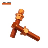 Vente en gros d'accessoires pour motos KTM, vis de réglage de chaîne, boulon de tension de chaîne pour KTM Husqvarna GasGas Dirt Bike, pièces détachées