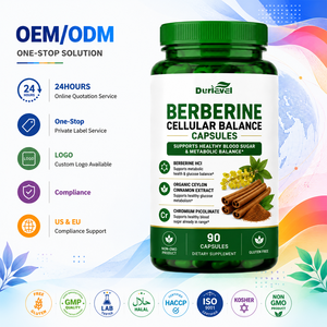 Capsules d'extrait de berbérine standardisées certifiées NSF GMP, production à haut rendement, exportation mondiale prête à l'emploi, <span class=keywords><strong>partenaire</strong></span> - Product Image 1