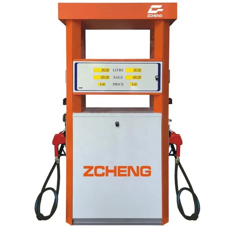 Distributeur de carburant Tatsuno à double pompe de haute qualité, pompe avec kerosene diesel