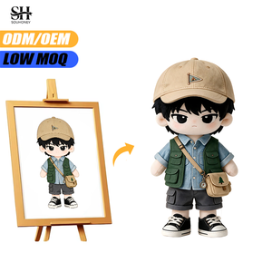 OEM ODM Custom Cotton 20cm Plush Idol Doll Custom Anime Plush Doll <b>Stuffed</b> <b>Toys</b> Plush Korea Kpop Star Doll Plush <b>Toy</b> - Product Image 3