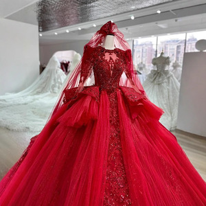 S1299A 2026 Nuevo Vestido de Novia con Encaje Real, Estampado Floral, Flores Tridimensionales, Estilo Super Hada, para Mujer, Fiesta de Noche, Boda - Product Image 2