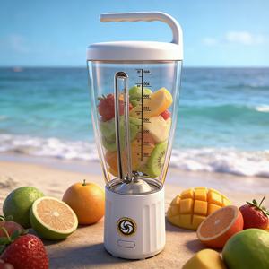 Licuadora Portátil Multifuncional de 1000 ml, Inalámbrica, con Cable USB, Batería de 150 W, a Prueba de Fugas, Libre de BPA, de Grado Alimenticio, Resistente, Silenciosa, para Hacer Smoothies y Hielo - Product Image 2