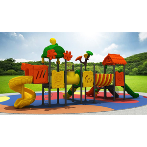 Ensemble de toboggans de terrain de jeu extérieur améliore la coordination physique stimule l'esprit d'aventure et favorise l'apprentissage ludique - Product Image 2