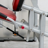 Machine d'extension des jambes en gros, machine isolée pour l'entraînement des quadriceps pour les clubs de fitness