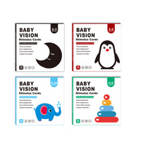 Cartes à Jouer Personnalisées pour le Développement Cognitif – Jouet Éducatif en Papier pour Bébés