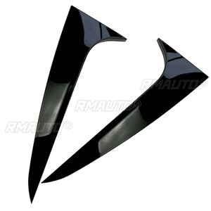 1 Par de Alerones Laterales Negros Brillantes para Ventana Trasera de BMW X4 G02 2019 2020 2021 2022, Espejo Retrovisor Trasero - Product Image 5