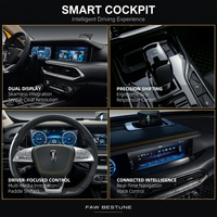 Vente Flash Bestune T77 1.5T SUV Essence 5 Places Conduite à Gauche Haute Configuration Intérieur Luxe SUV Compact pour Passagers