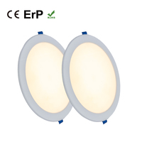 3W 6W 9W Ultra Fins En Saillie Décoratifs Ronds LED Encastrés Downlights Plafonniers LED pour Salon