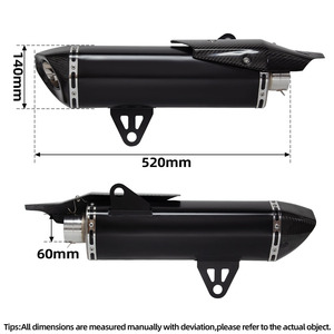 ท่อไอเสียรถจักรยานยนต์แบบเลื่อนลงบนสายปรับเปลี่ยนท่อเชื่อมตรงกลางท่อไอเสีย Akra พร้อม dB Killer สำหรับ <span class=keywords><strong>C400</strong></span> <span class=keywords><strong>BMW</strong></span> C400X C400GT 2018-2020 - Product Image 2