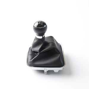 Poignée de levier de vitesse en cuir pour Volkswagen Tiguan, transmission manuelle - Product Image 4