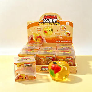 Jouets Squishy en Cristal Personnalisés : Banane, Pomme, Fraise, Glaçon Géant – Jouets Sensoriels Anti-Stress – Vente Directe Usine - Product Image 2
