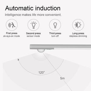 Luci wireless a <span class=keywords><strong>LED</strong></span> ricaricabili e personalizzabili per <span class=keywords><strong>armadio</strong></span> e <span class=keywords><strong>armadio</strong></span> con sensore di movimento e ricarica USB - Product Image 3