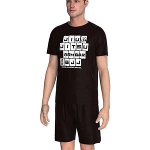 T-shirts de sport pour hommes à séchage rapide, blancs unis, pour l'entraînement et le judo - Product Image 5
