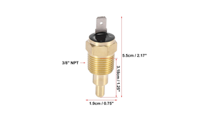 Nuovo Sensore Termico Universale per Ventola di Raffreddamento Motore Auto Interruttore 3/8\" NPT Apertura a 180 Gradi - Product Image 3
