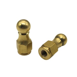 Trung Quốc Nhà sản xuất phần cứng <span class=keywords><strong>CNC</strong></span> chuyển các bộ phận Bonnet bóng đầu strut Stud Bolt chủ đề tùy chỉnh bóng đầu vít - Product Image 4