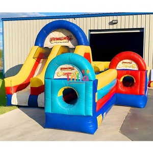 Pista <span class=keywords><strong>de</strong></span> Obstáculos Inflable Comercial, Pista <span class=keywords><strong>de</strong></span> Obstáculos Inflable con <span class=keywords><strong>Pistola</strong></span> <span class=keywords><strong>Nerf</strong></span> - Product Image 3