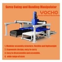 Brazo Robótico Inteligente y Robusto, Manipulador con Ventosa, Grúa Cantilever Servo para Elevación Industrial de Placas de Vidrio, Certificado CE