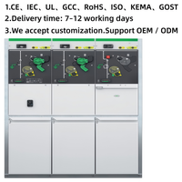RMU Compacto Inteligente de 17.5kV para Interiores/Exteriores, Metálico, IP67, Certificado ISO, Resistente a la Corrosión y a Altas y Bajas Temperaturas