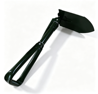 Pelle pliante portable multifonctionnelle, idéale pour le camping en plein air, le creusement et les secours d'urgence.