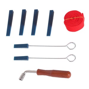 Set Universale di Strumenti per Accordatura Pianoforte, Chiave per Accordatore, Forcella Silenziatrice, Bastoncino Ammortizzatore in Gomma, Accessori Professionali per Manutenzione Pianoforte - Product Image 6