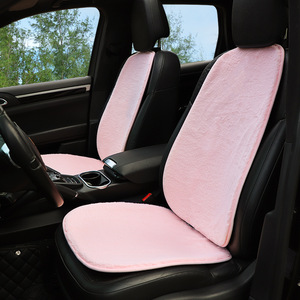 Coussins de siège de voiture en peluche avec support lombaire, extra doux, chauds pour l'hiver, pour l'intérieur de la voiture, ensemble de 3-4 pièces - Product Image 2