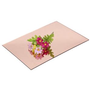 1220x2440x2mmシルバーローズゴールドミラーアクリルゴールドプレキシガラス、粘着性バック付き - Product Image 6