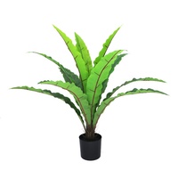 Nouveau produit 70cm de haut nid d'oiseau artificiel arbre de fougère pour la décoration de salon