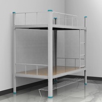 Lit superposé pour deux personnes, meuble, chaussures, en fer et métal