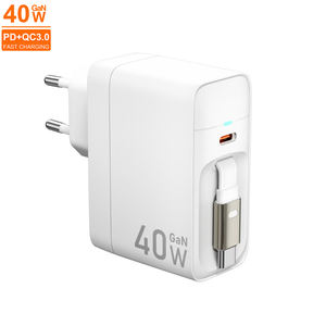 <span class=keywords><strong>Chargeur</strong></span> mural personnalisé 40W GaN PD charge rapide Type C USB <span class=keywords><strong>chargeur</strong></span> rapide pour <span class=keywords><strong>iPad</strong></span> Pro <span class=keywords><strong>Air</strong></span> pour Galaxy ordinateur portable charge super rapide - Product Image 4