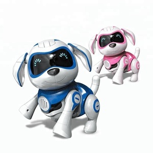 Nuevo diseño lindo mascota eléctrica hablando <span class=keywords><strong>Robot</strong></span> perro interactivo educativo niños cumpleaños regalo Control remoto <span class=keywords><strong>Robot</strong></span> perro Juguetes - Product Image 3