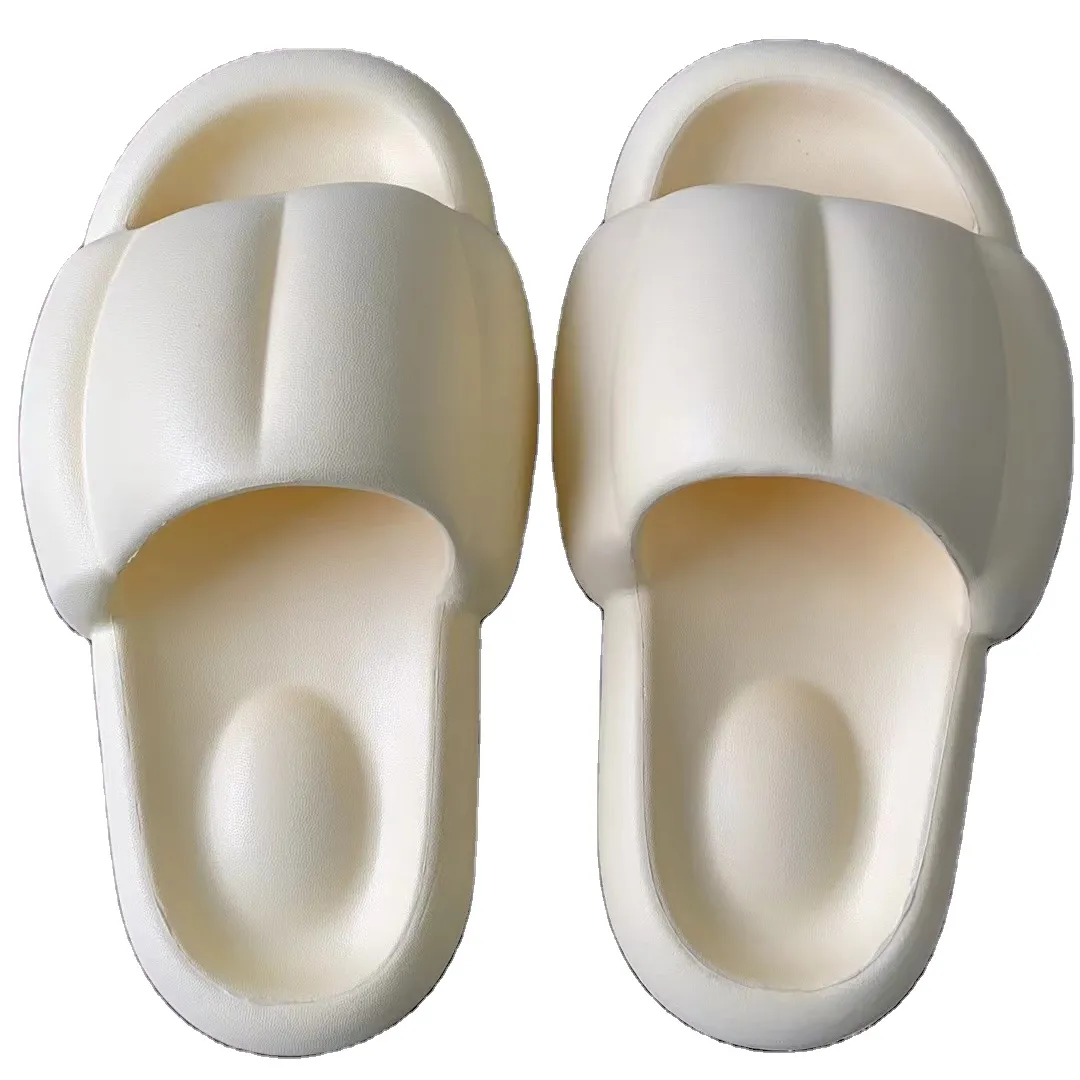 Custom designer diapositive stampate pantofole su misura EVA morbido in rilievo spiaggia degli uomini pantofole per gli uomini per le donne